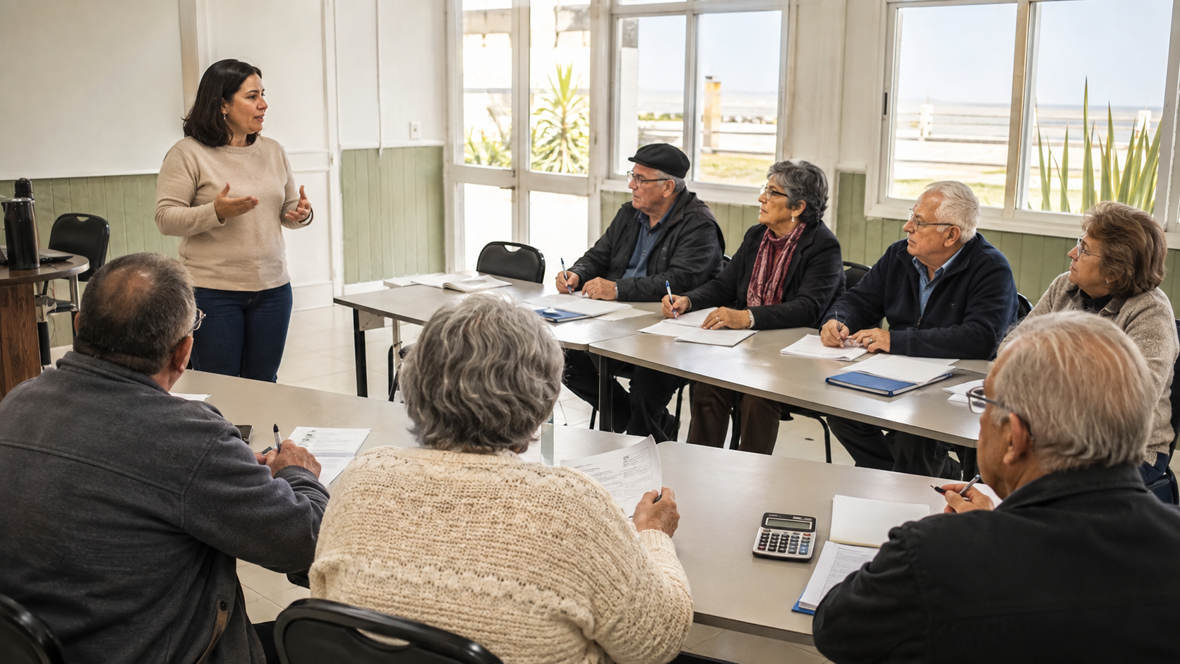 Educação financeira para idosos.
