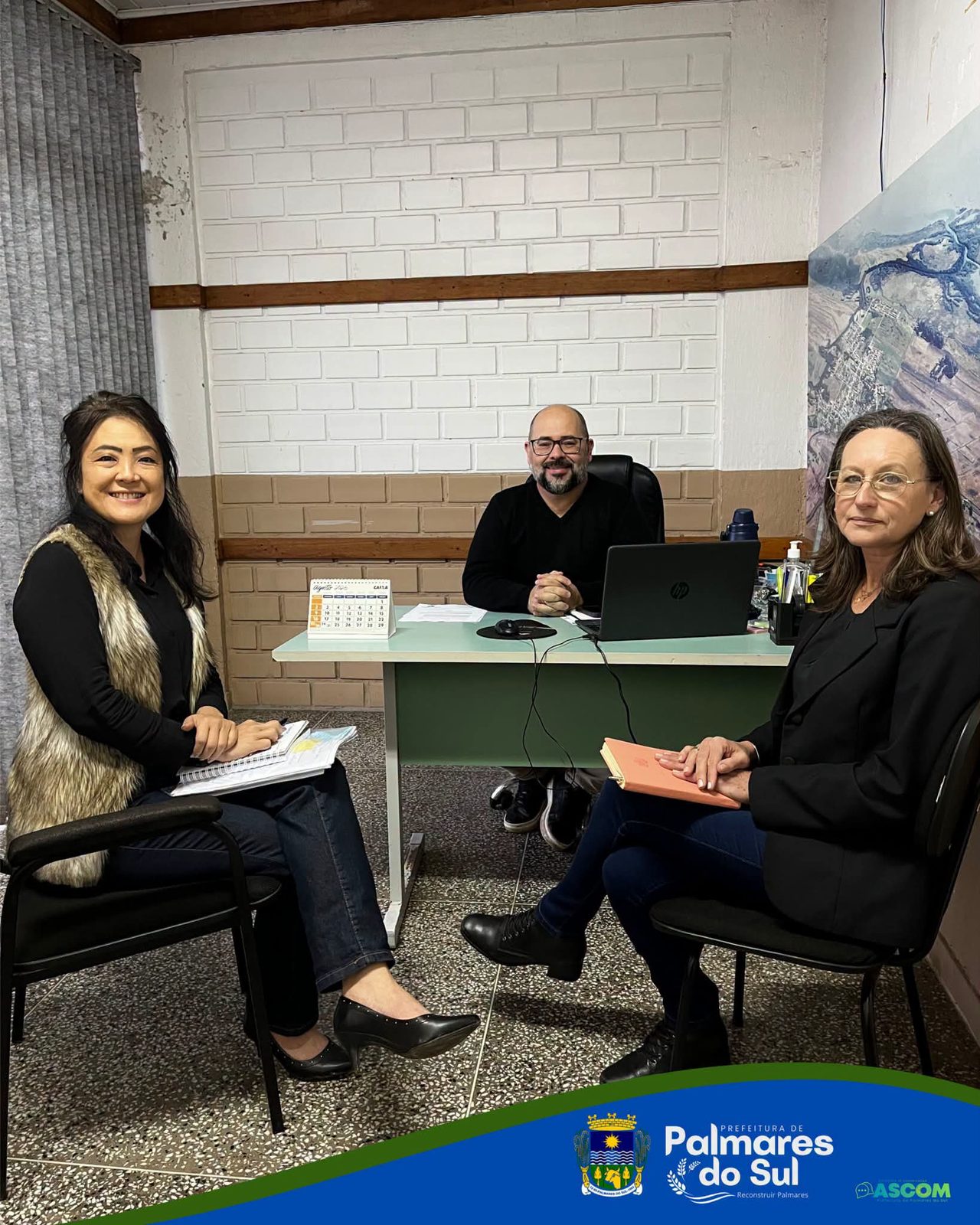 Prefeitura de Palmares do Sul trabalha na regularização de áreas no município.