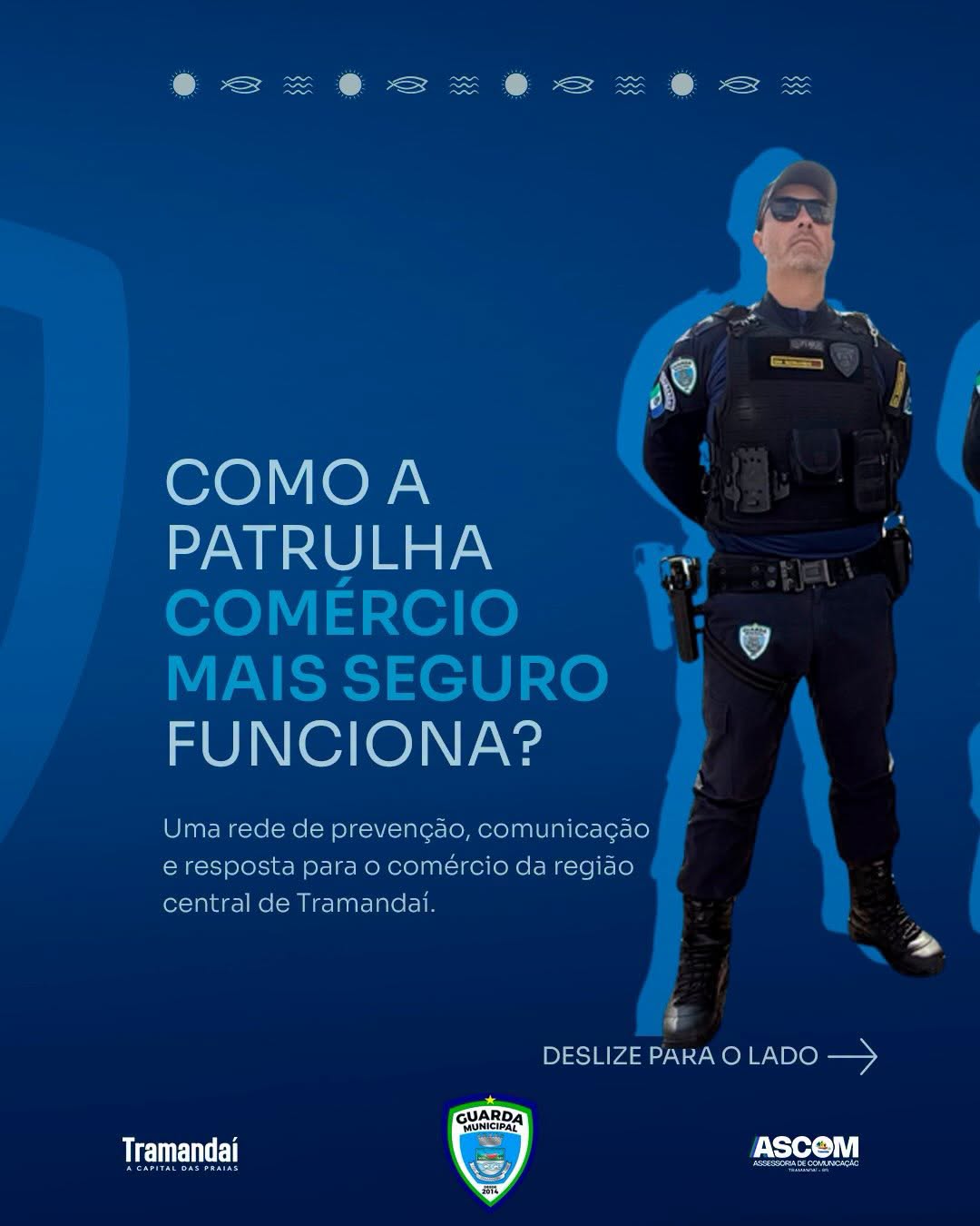 Programa Comércio Mais Seguro, começa em Tramandaí.
