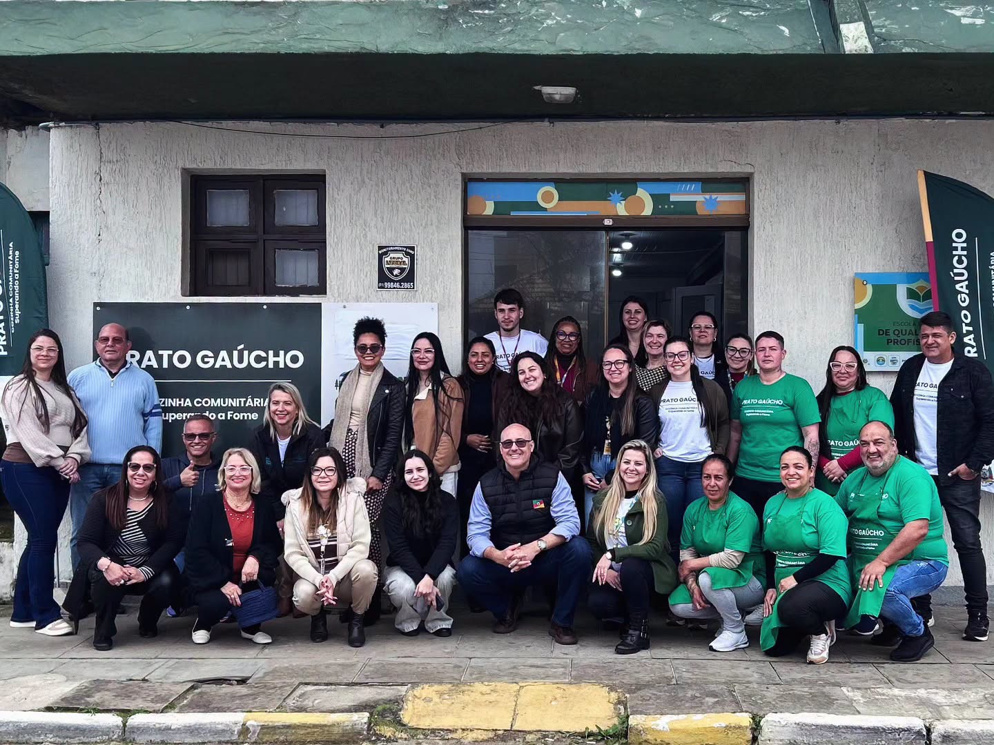 Balneário Pinhal inaugura Cozinha Comunitária do Prato Gaúcho.