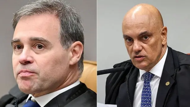 André Mendonça e Alexandre de Moraes viviam tensões nos corredores do STF