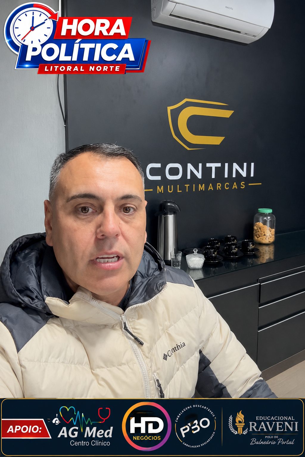 Alex Contini admite possibilidade de voltar a disputar a Prefeitura de Cidreira em 2028