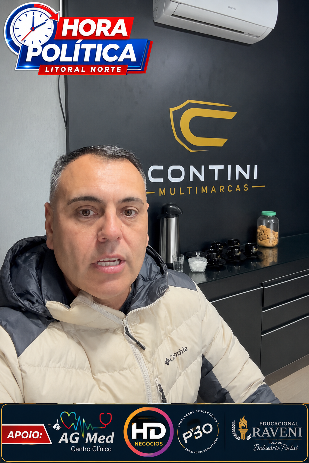 Título Alex Contini admite possibilidade de voltar a disputar a Prefeitura de Cidreira em 2028