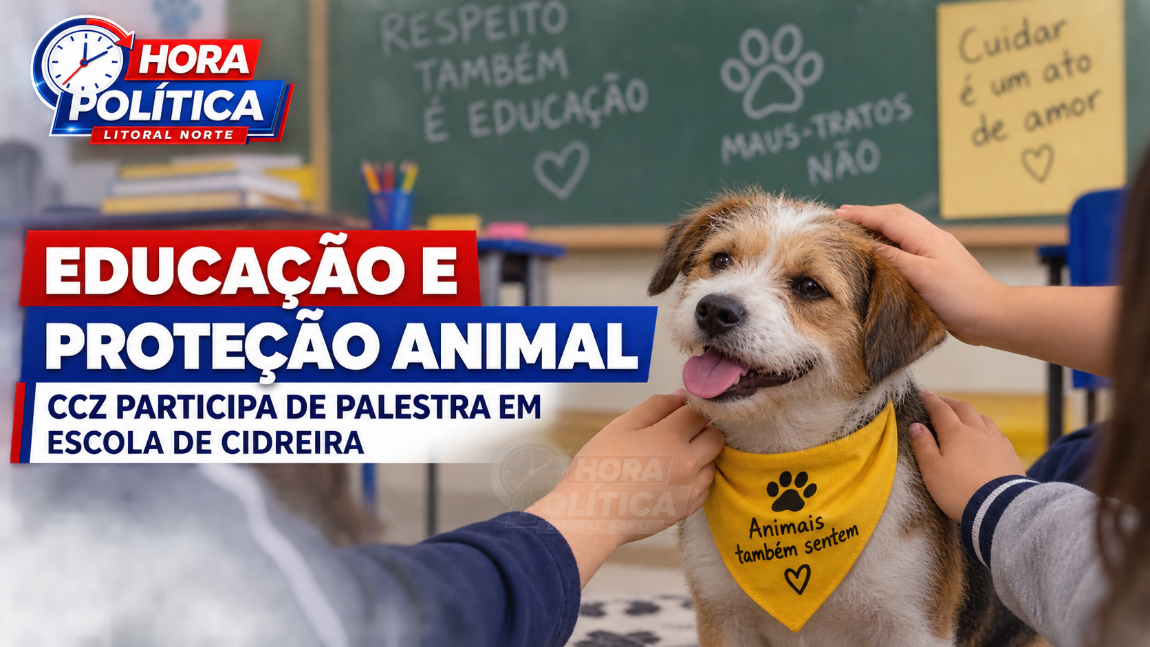 Palestra sobre maus-tratos em Cidreira